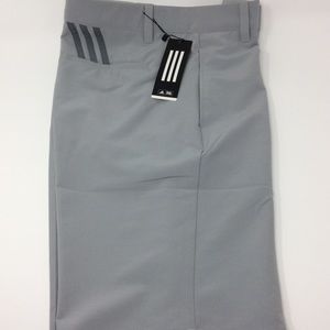 adidas three stripe golf shorts